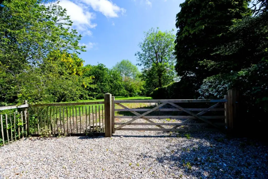 A view from the cottages